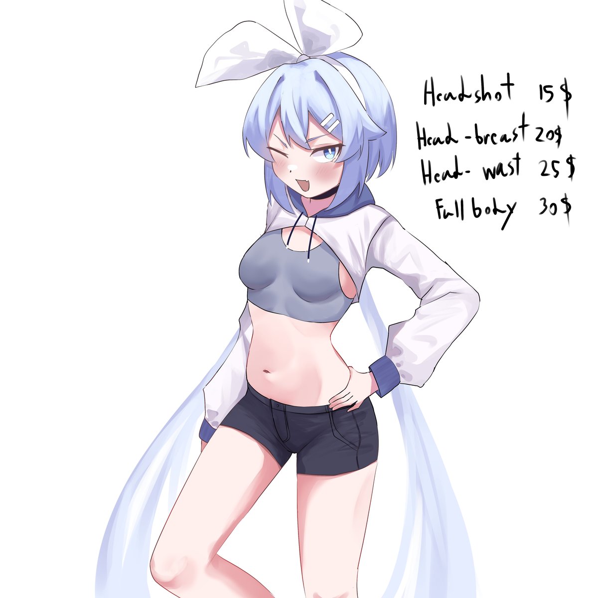 FuuFuuSama's tweet photo. My cms just opend  I broke rn. 
I need money to fix my guitar pls😭
Headshot 15$ 
Head - breast 20$ 
Head - waist 25$ 
Fullbody 30$ https://t.co/pDQNuAHKem