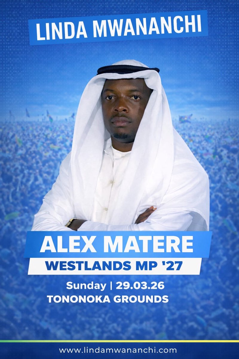 Ganga ganga ya mganga humwacha mgonjwa na matumaini. Kesho kama kawa tuko Tononoka tunashuka mpigo.
Linda Mwananchi #TUKOKADI 
<a href="/edwinsifuna/">Edwin Sifuna</a> .<a href="/HEBabuOwino/">Babu Owino</a> <a href="/KibagendiToni/">Anthony Kibagendi</a> <a href="/abbiezuena/">AbbieZuena</a> <a href="/BrianWeke/">Brian Weke</a> <a href="/paulinenjoroge/">Pauline Njoroge</a>