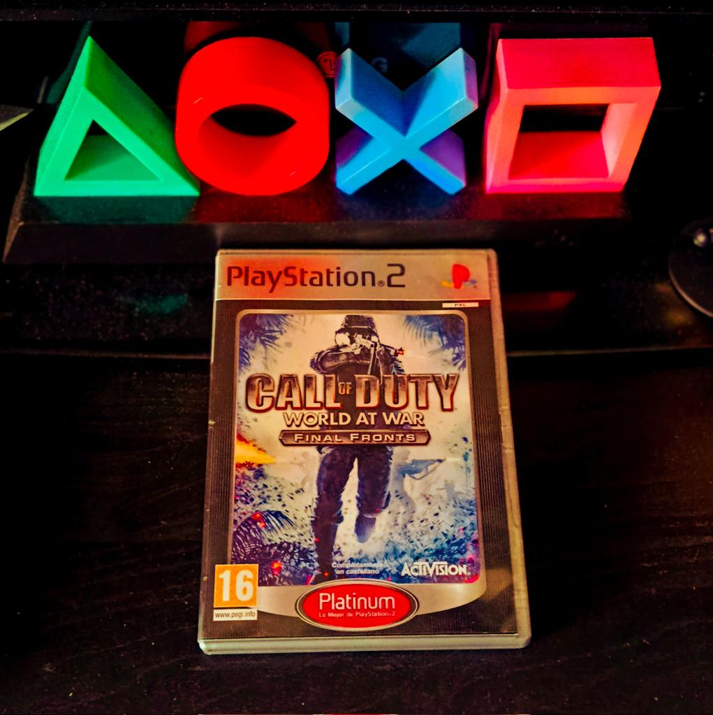 javilin85's tweet image. #CallOfDutyWorldAtWarFinalFronts #PlayStation2 #CallOfDuty #PS2 #PlayStation @CallofDuty @PlayStation @Activision @CallofDutyES @PlayStationES