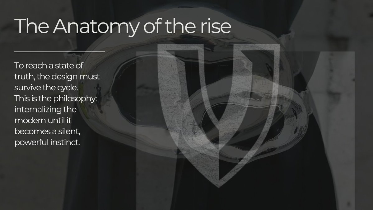 julhkova's tweet image. Trend.... stop. optimize. 
Silence...   

#FuturePerfect #InvisibleAuthority #BrutalistLuxury #NeuralBranding #DesignLogic