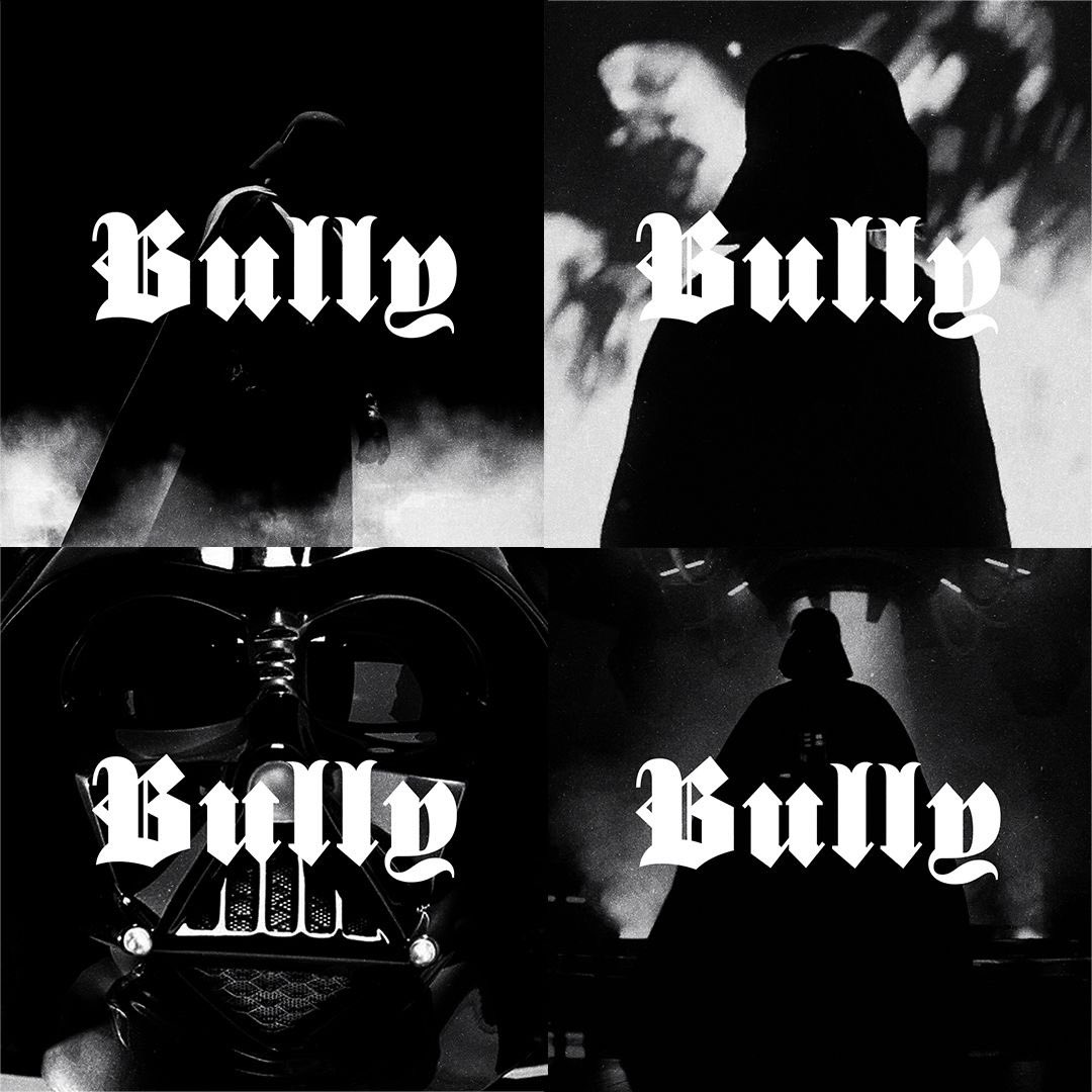 FrankMagana15's tweet photo. Darth Vader if he was on the cover of ‘Bully’ #ye https://t.co/3UqphKuaBe