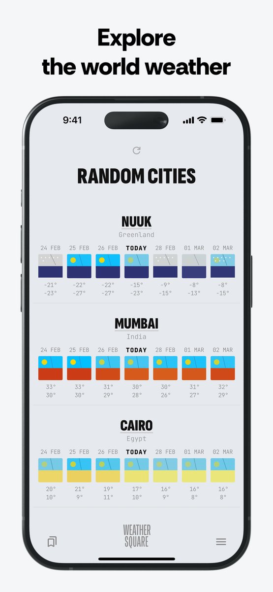 Weathersquare (@weathersq_app) / Posts / X