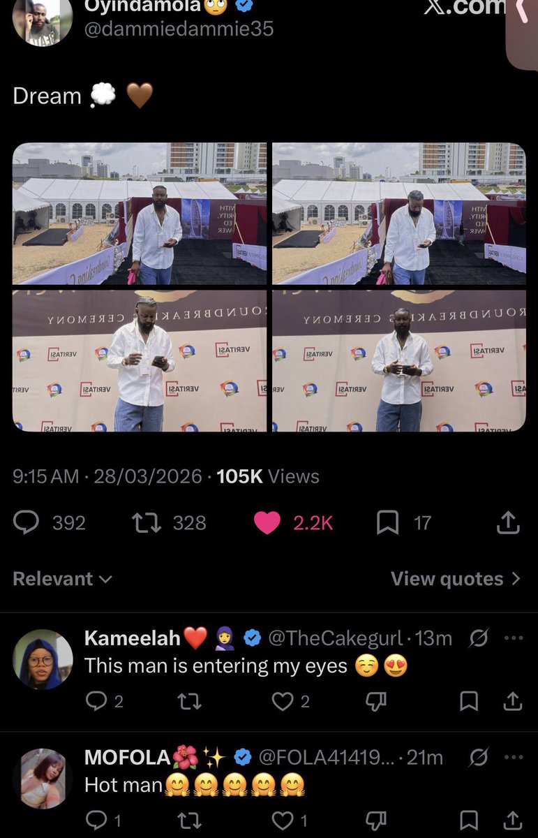 Peace Ighodaro💛 tweet media