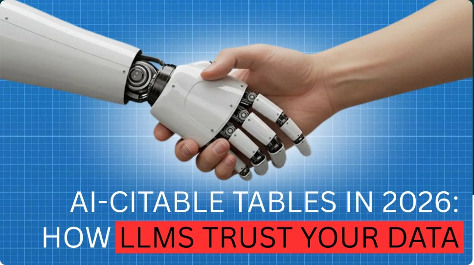 officialgetcito's tweet photo. Want your data cited by AI? 📊

Learn how to create "AI-Citable Tables" so LLMs like ChatGPT can easily find and credit your content. Master the future of SEO with this essential guide! 🚀

Read more: https://t.co/uWOObcg9RY

#AI #SEO #GEO #LLM https://t.co/yE3VYp1fRd