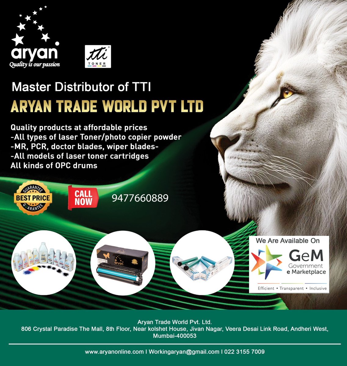 imagingmag's tweet image. Powering Your Printing Needs with Trusted Excellence Offered By Aryan Trade World

Click here for more Details:👇
bit.ly/Aryan_EDM

@AryanTradeWorld #AryanTradeWorld @SwapanR56454932 @imagingmag #imagingsolution #imagingsolutionmagazine