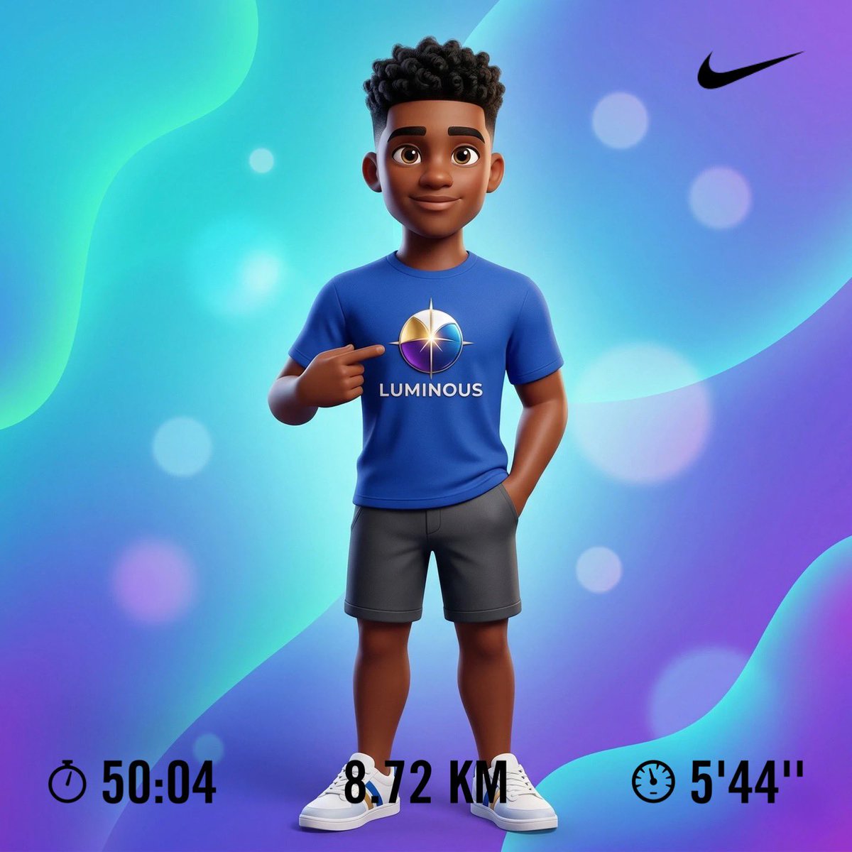 Locked in an 8.7KM run today for Luminous <a href="/LeadLuminous/">LUMINOUS AI</a> 

$LIGHT