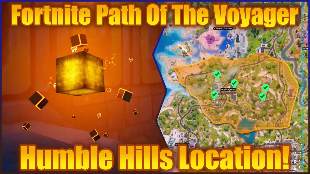 Fortnite Path Of The Voyager Quest - All Humble Hills Cube Locations! youtu.be/1o-ekRzjN94?si… via <a href="/YouTube/">YouTube</a> 
#Fortnite #FortniteQuest