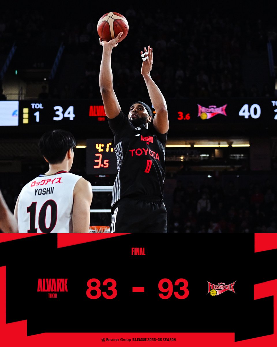 アルバルク東京【ALVARK TOKYO】 tweet media