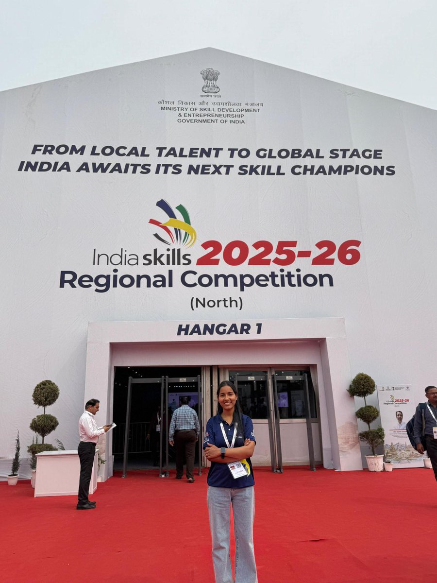 🌟 Proud Moment for Uttarakhand!

Congratulations to Gunjan Joshi for representing Uttarakhand at the IndiaSkills Regional Competition in the domain of Cloud Computing and securing a Medal of Excellence.

Your dedication and effort in such a dynamic and future-driven field are