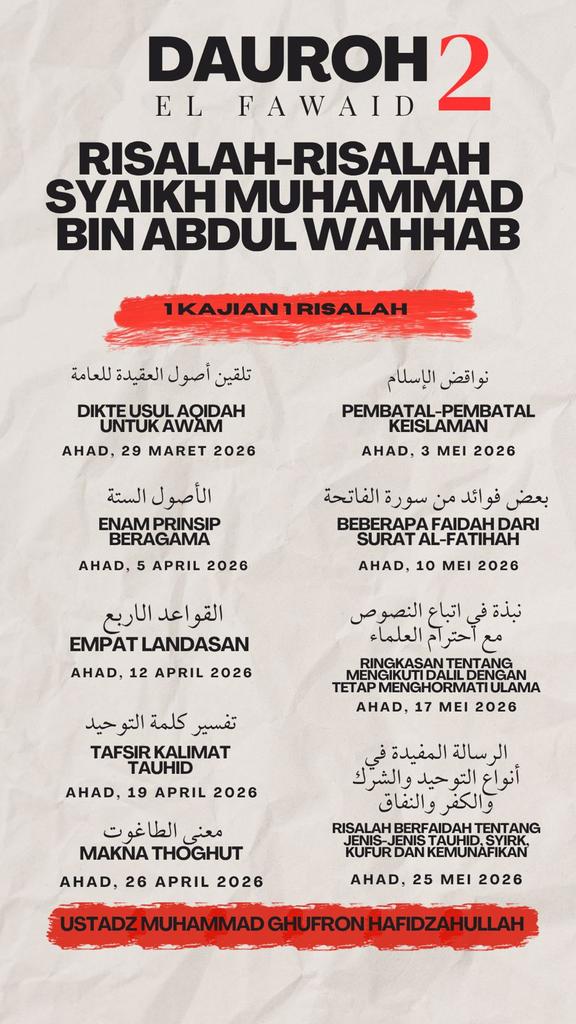 Fasholia_'s tweet photo. Silahkan teman-teman yang mau bergabung belajar, Insyallah pembahasan yang sangat urgent seorang muslim perlu tau, Aqidah dan Tauhid. 

Berikut link bergabung grupnya:
https://t.co/8EE6XaEGhG https://t.co/ZGpq5xFzm1
