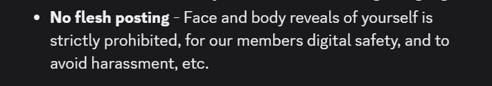 a discord server has this as a rule im crying