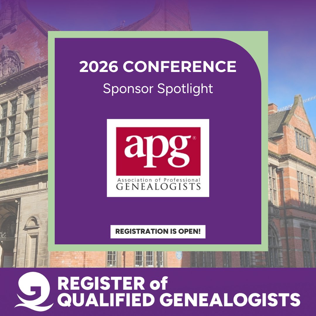 Register of Qualified Genealogists tweet media