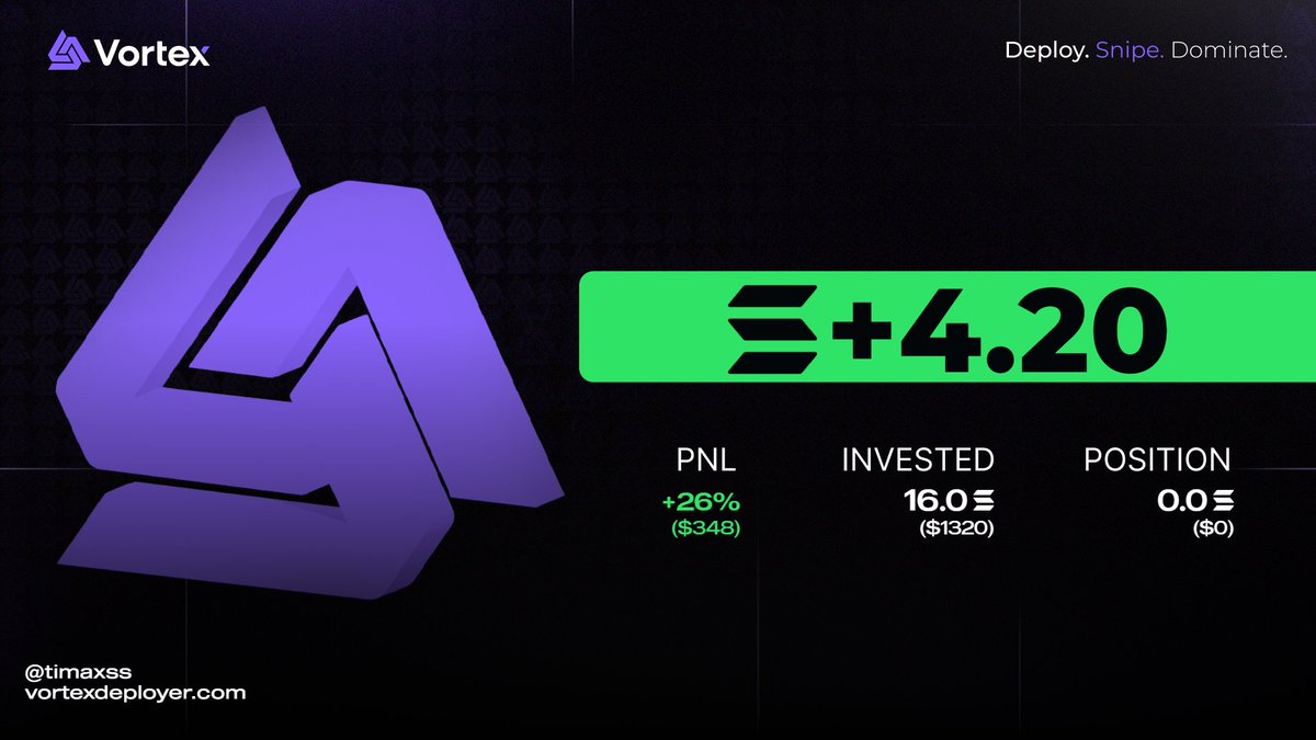 Vortex Deployer tweet media