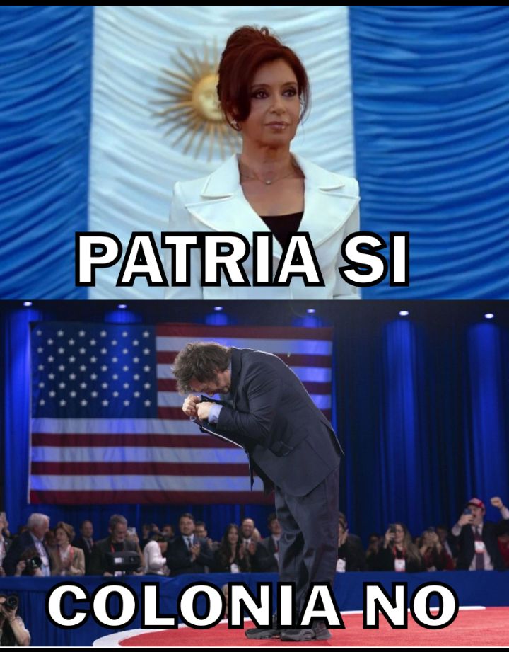 La Patria no se vende y la soberanía se defiende 🇦🇷!..
#BuenosDías 
#BuenSabado
#CristinaLibre
#CristinaEsInocente 
#MileiTraidorALaPatria