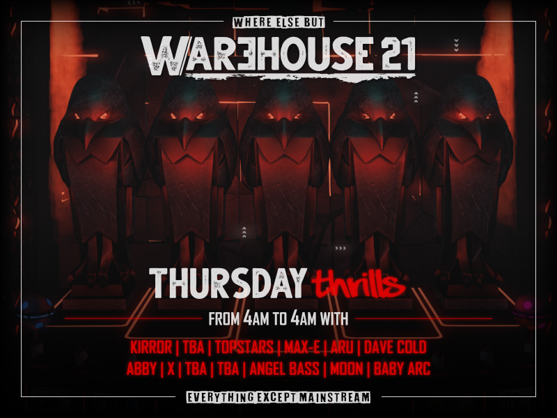 Warehouse 21 tweet media