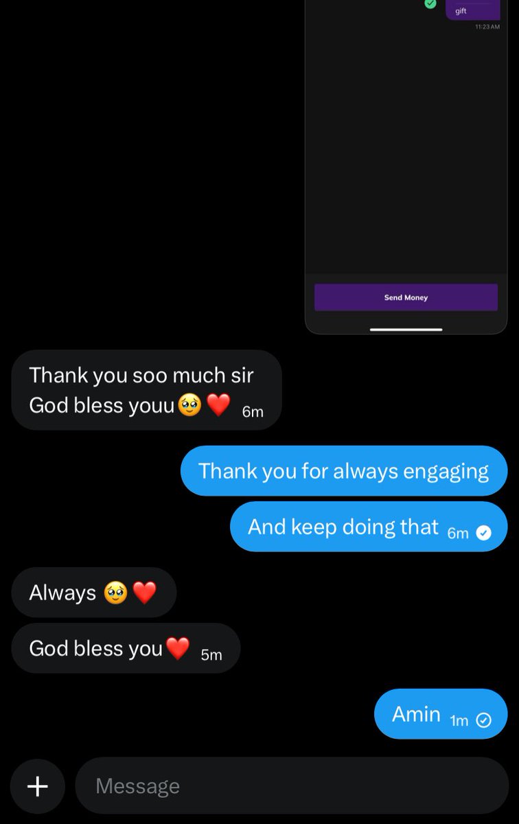 Congratulations to you both

Let’s do more 🚀