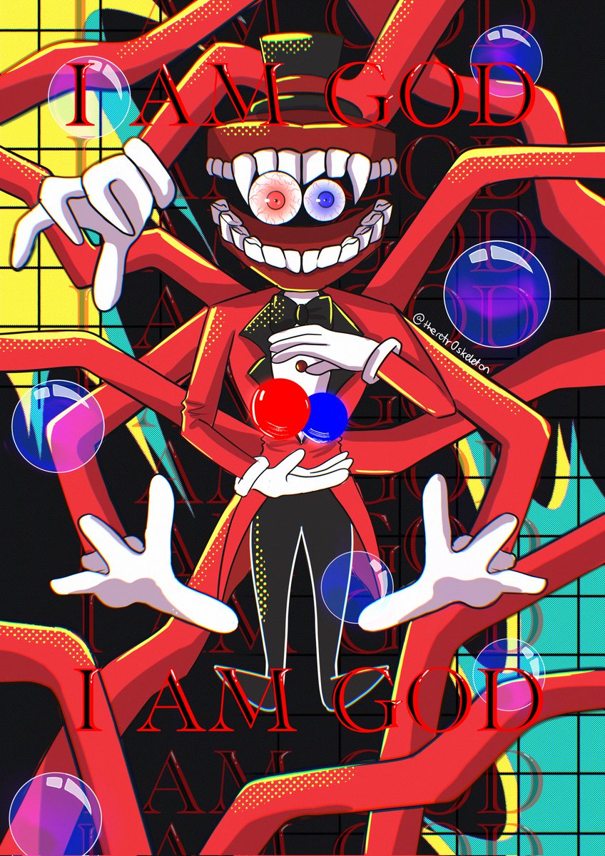 Caine in my style :D #theamazingdigitalcircus #tadc #tadccaine #caine #iamgod