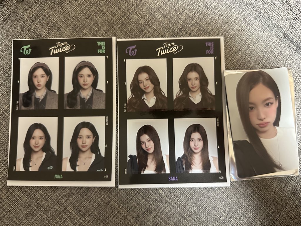 mm_hsjm's tweet photo. ［交換］TWICE  THIS IS FOR  ガチャ

譲:1.2枚目
　ナヨン、サナ、ジヒョ、ミナ

求:同種モモ

お気軽にお声がけください🙇🏻‍♀️
纏めての交換優先です⸜🙌🏻⸝‍ https://t.co/Eq7iNuAoio