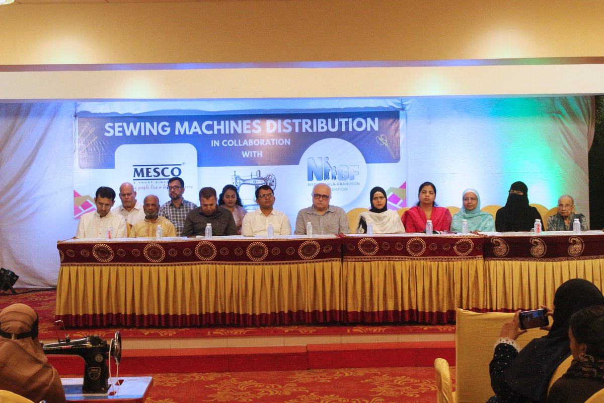 _mesco_trust's tweet photo. Empowering hands, transforming lives 💫
66 sewing machines distributed, empowering women with dignity and self-reliance.
Health Talk by Dr. Almas Khan &amp; Dr. Hafizunnisa Rehman highlighted the power of good health 💙
Grateful to our generous donors 🙏
#EmpowerWomen #MescoTrust https://t.co/QG5KfUbs9H