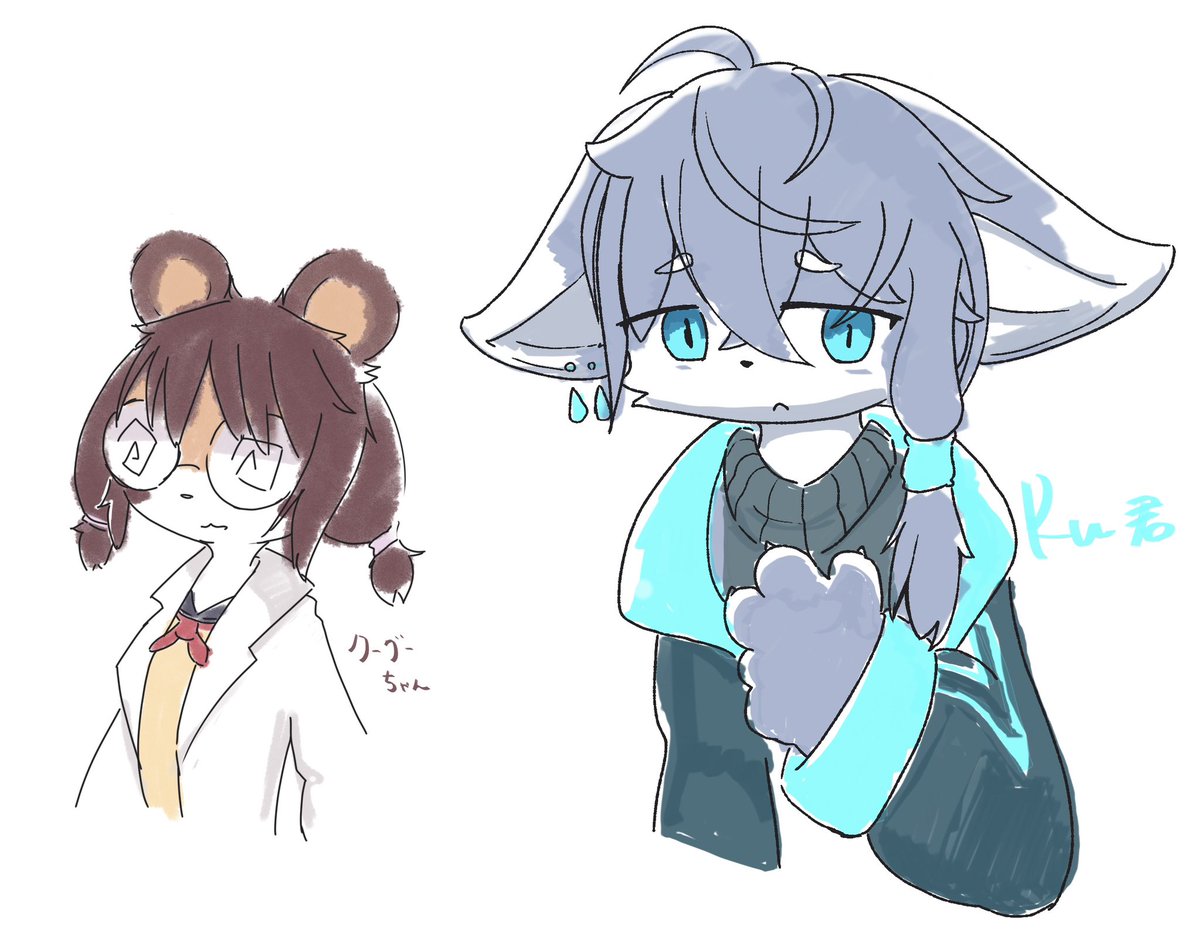 obor1994's tweet photo. 新しいお絵描き道具を買ったので練習してる https://t.co/KO1dDfecD9