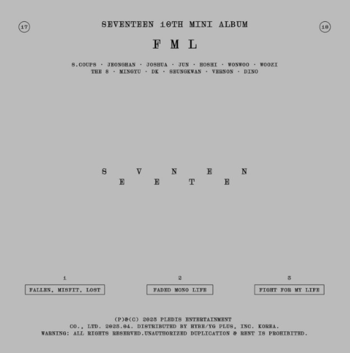 3 years ago today, SEVENTEEN released FML. The album became the best selling album in South Korea of all time, selling over 6.4M copies.