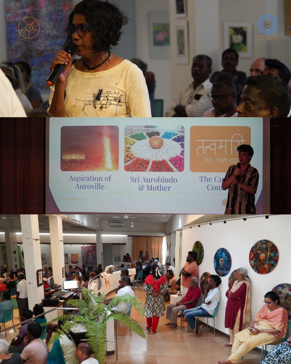 Auroville Residents Meeting brought the community together for dialogue &amp; updates by Dr. Jayanti S. Ravi, strengthening transparency &amp; unity. 🌿

#Auroville #AurovilleFoundation #Community #SriAurobindo #TheMother