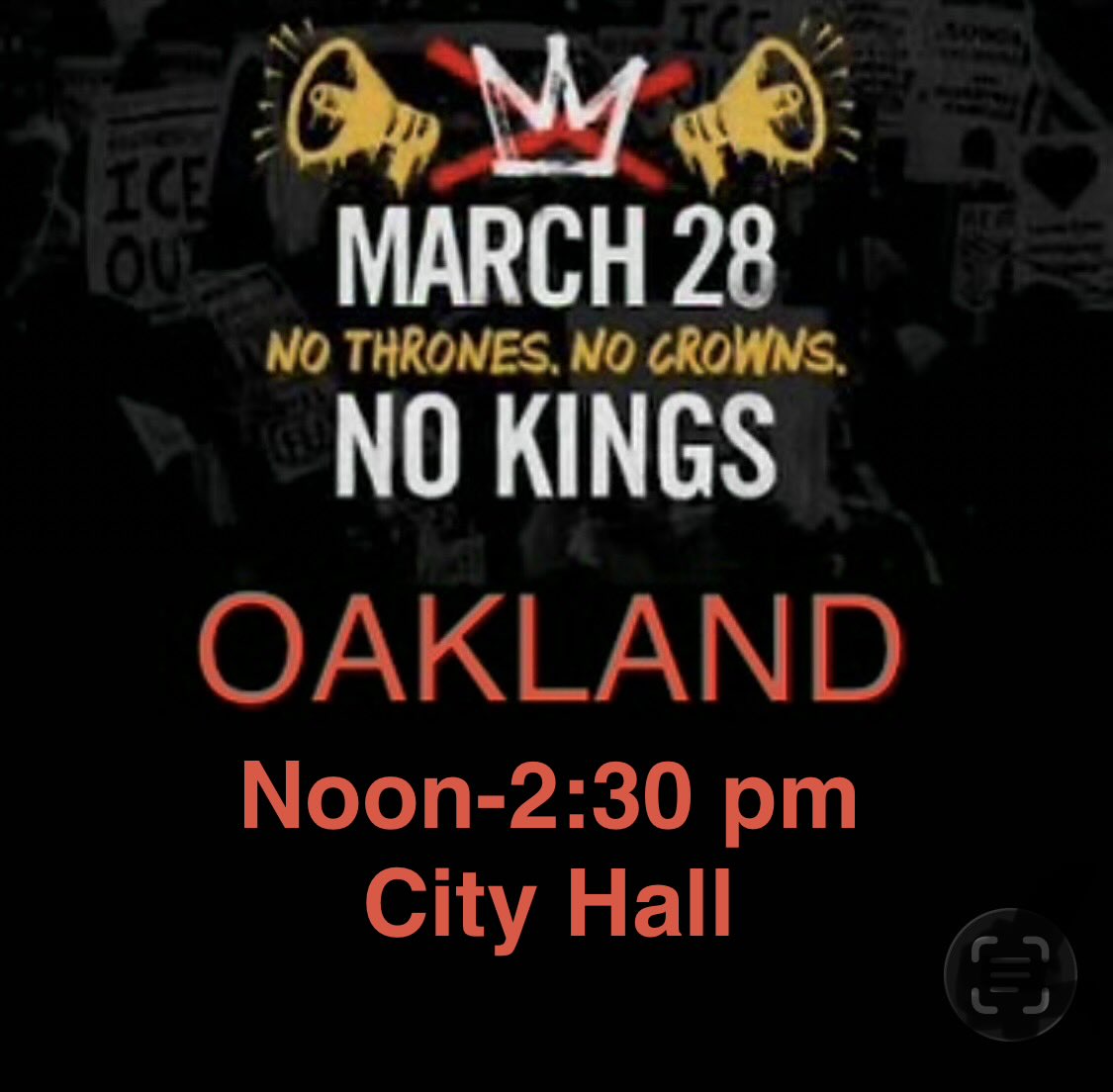 jeanquan's tweet photo. Ready to make history? Today 3300 rallies across America, 10M will demand #NoKings
In #Oakland the march starts at CityHall & ends at the #LakeMerrittAmphitheater
• 11:45-12:30 Contingents gather on 14th St / Broadway 
• We’ll be with the #WellstoneDemocraticRenewalClub within the #BayResistance contingent #4
• 1 pm March kick-off 
• 2pm Half hour rally @ Lake
• 2:30pm Post-rally activations
—Activation 1: Bay Resistance Noncooperation Teach-in @ main stage
—Activation 2: March to PG&E to protest Palantir contract 
—Activation 3: Teach-in on federal workers support by Federal Unionists Network
—Activation 4: Teach-in on Oakland Arms Embargo 
#ResistTrump