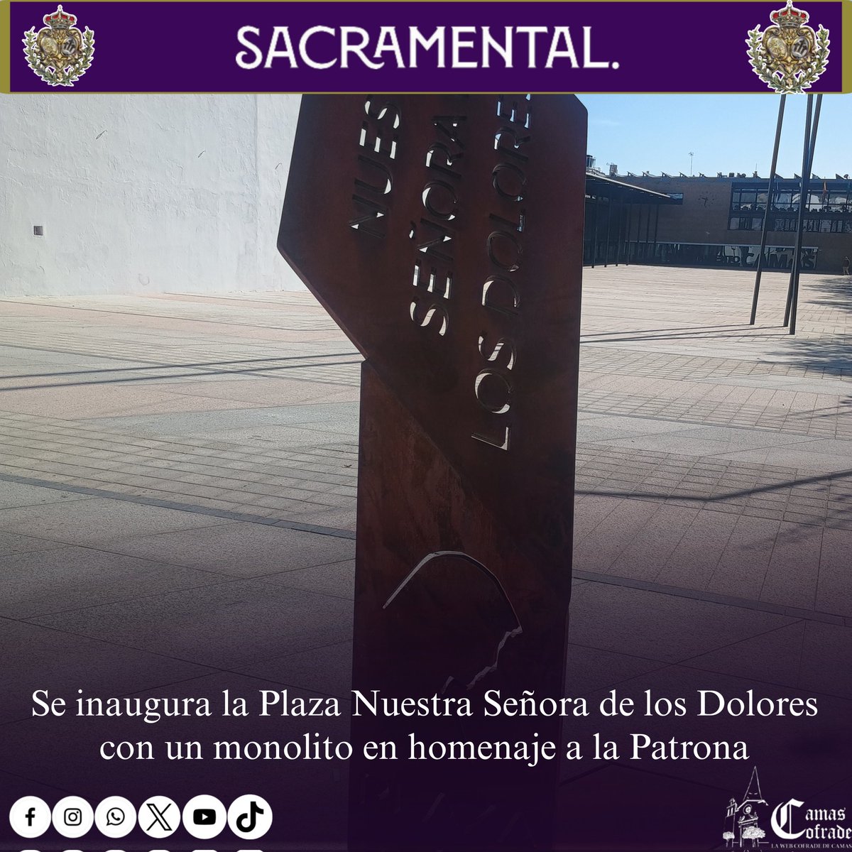 CAMAS COFRADE #PasiónXCamas💜 tweet media