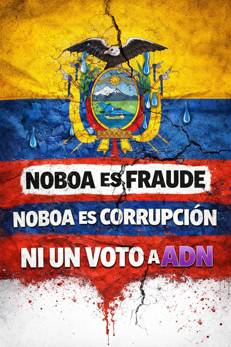 <a href="/MashiRafael/">Rafael Correa</a> #NoboaesFraude.