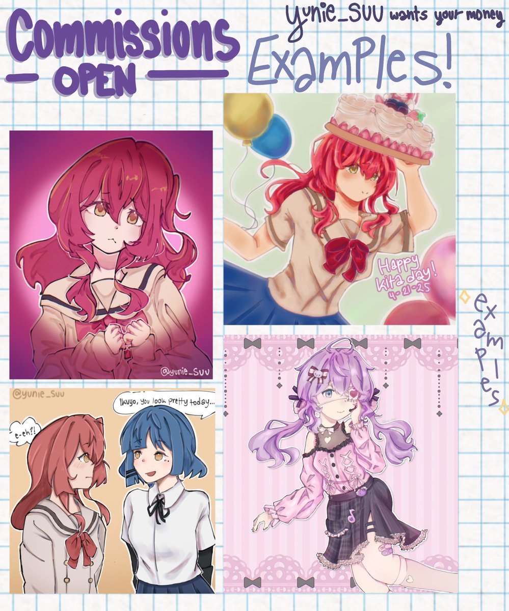 yunie (comms open!) tweet media