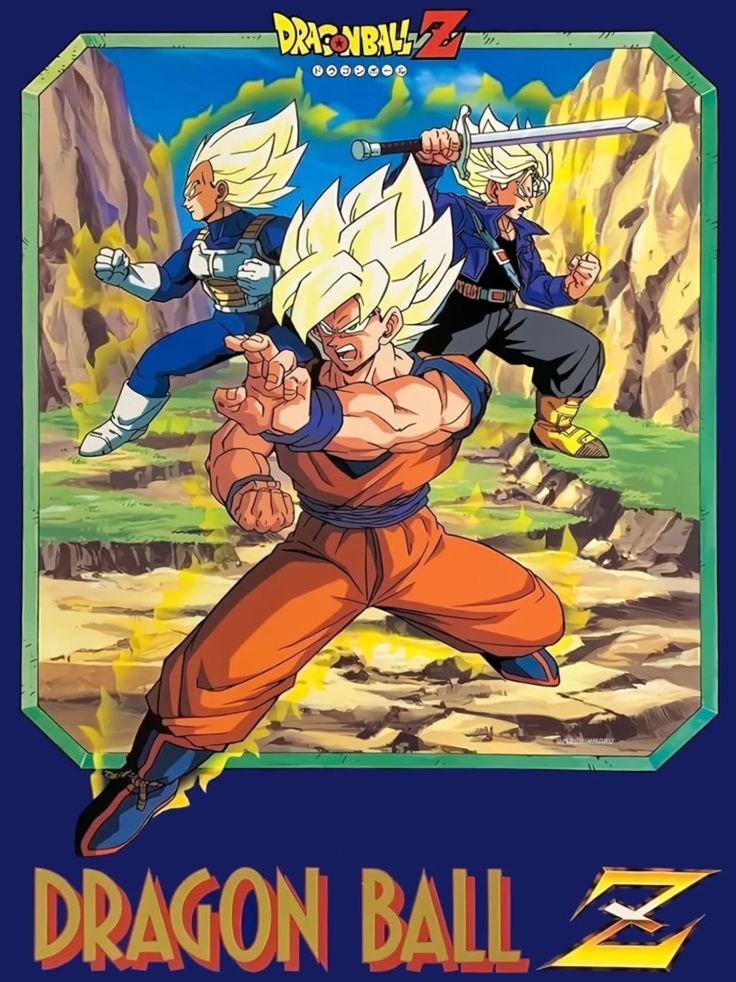 Damsartist1's tweet image. #supersaiyans #dragonball #vegeta #trunks #goku