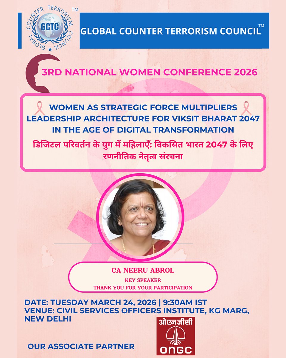 Global Counter Terrorism Council tweet media