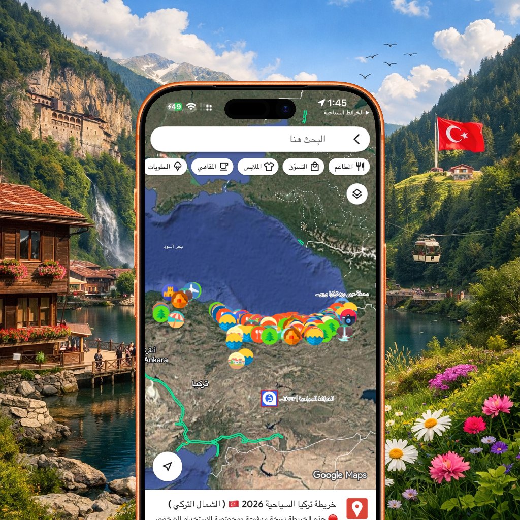 الخرائط السياحية ∣ TᴏᴜʀɪsᴛMᴀᴘs tweet media