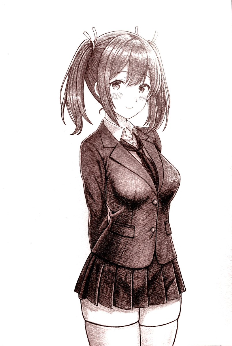 秋月の空 tweet media