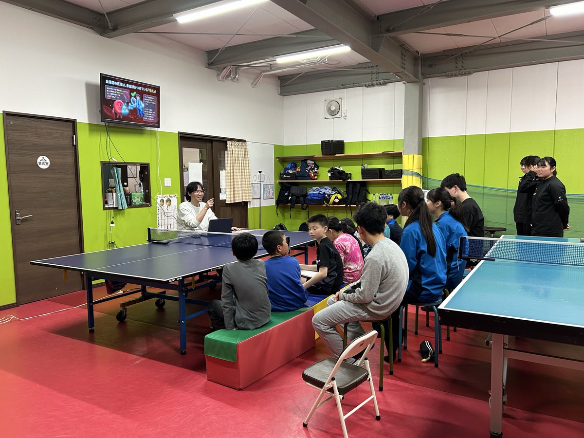 Kスタジオ卓球教室 tweet media