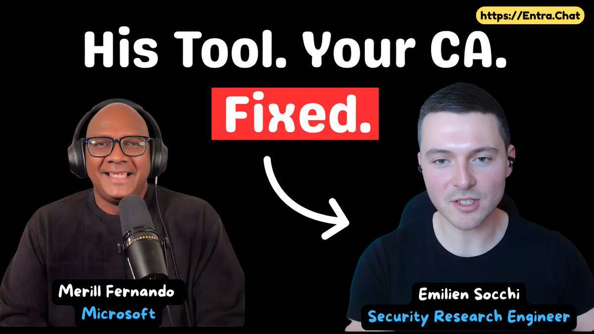 Your Conditional Access policies probably have gaps you don't know about

I talked to <a href="/emiliensocchi/">Emilien Socchi</a> about how he built an engine that tests 250 MILLION sign-in combos in <20 minutes.

Runs Offline. No Throttling. No Limits.

Watch at entra.news/p/finding-ever…