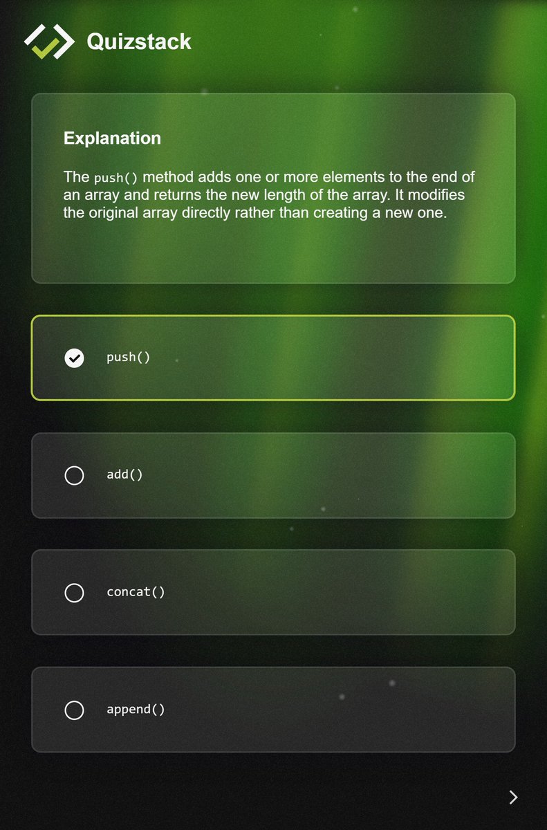 Quizstack tweet media