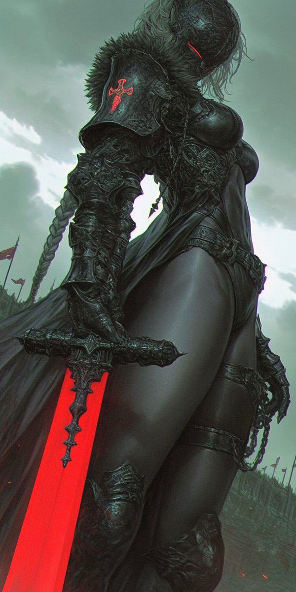 alexisgram2108's tweet photo. Kneel before the Crimson Blade. https://t.co/0yUfIoF8wt