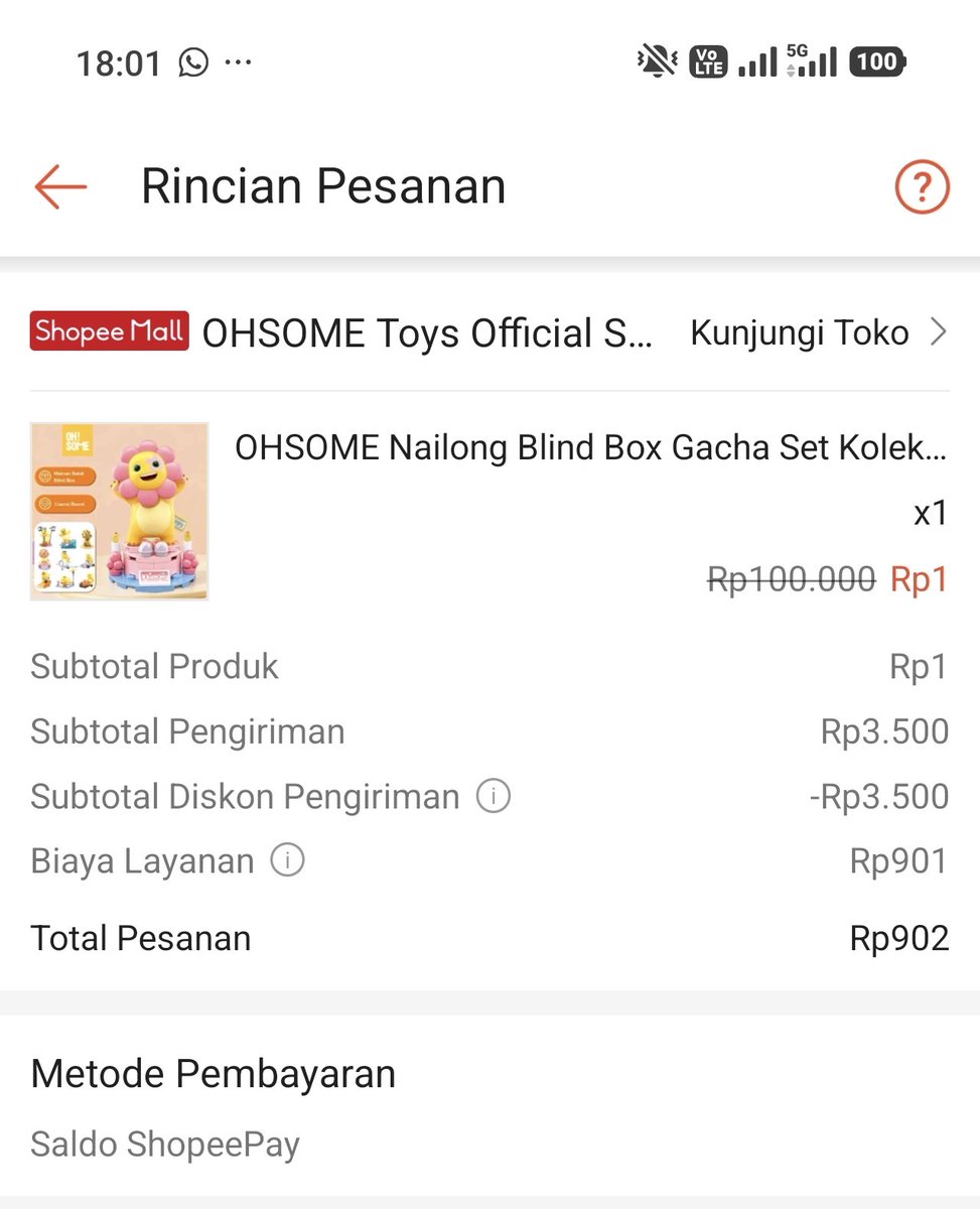 MhmdFauzy's tweet photo. @RacunBelanja Dapet min https://t.co/L45lfIHP1z
