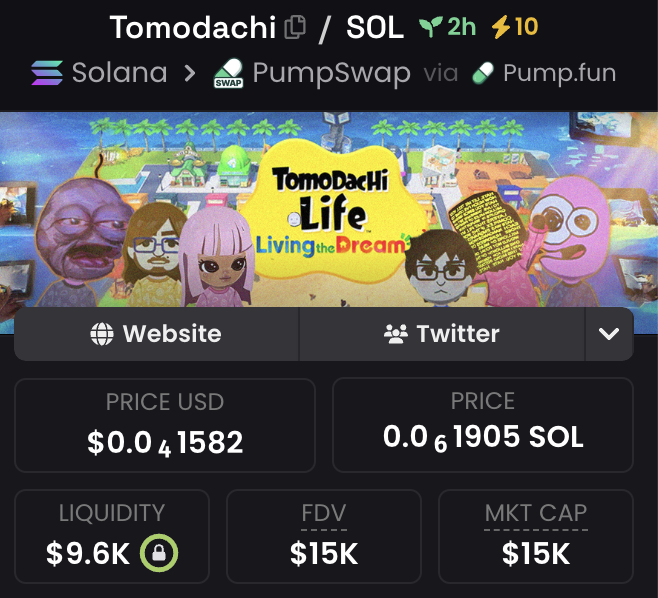 SpawnsJourney's tweet photo. 0 or 20x type play
r/r seems okay
Gambled $Tomodachi at 15k
6QeZHPtUPeyezr46JLUEAAmw5VSK1hLY3s7Juchwpump https://t.co/iW5a16XSIW