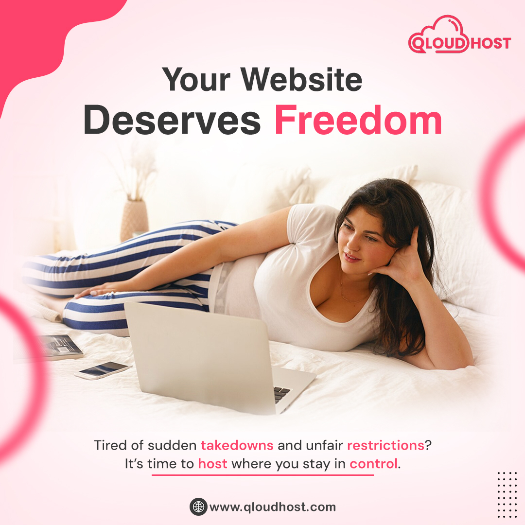 Tired of living in fear of sudden website takedowns?
One complaint… and your site could be gone.

It’s time to take back control.

🌍 Freedom. Security. Stability.
That’s how hosting should be.

👉 Start today: qloudhost.com

#WebHosting #OffshoreHosting #QloudHost