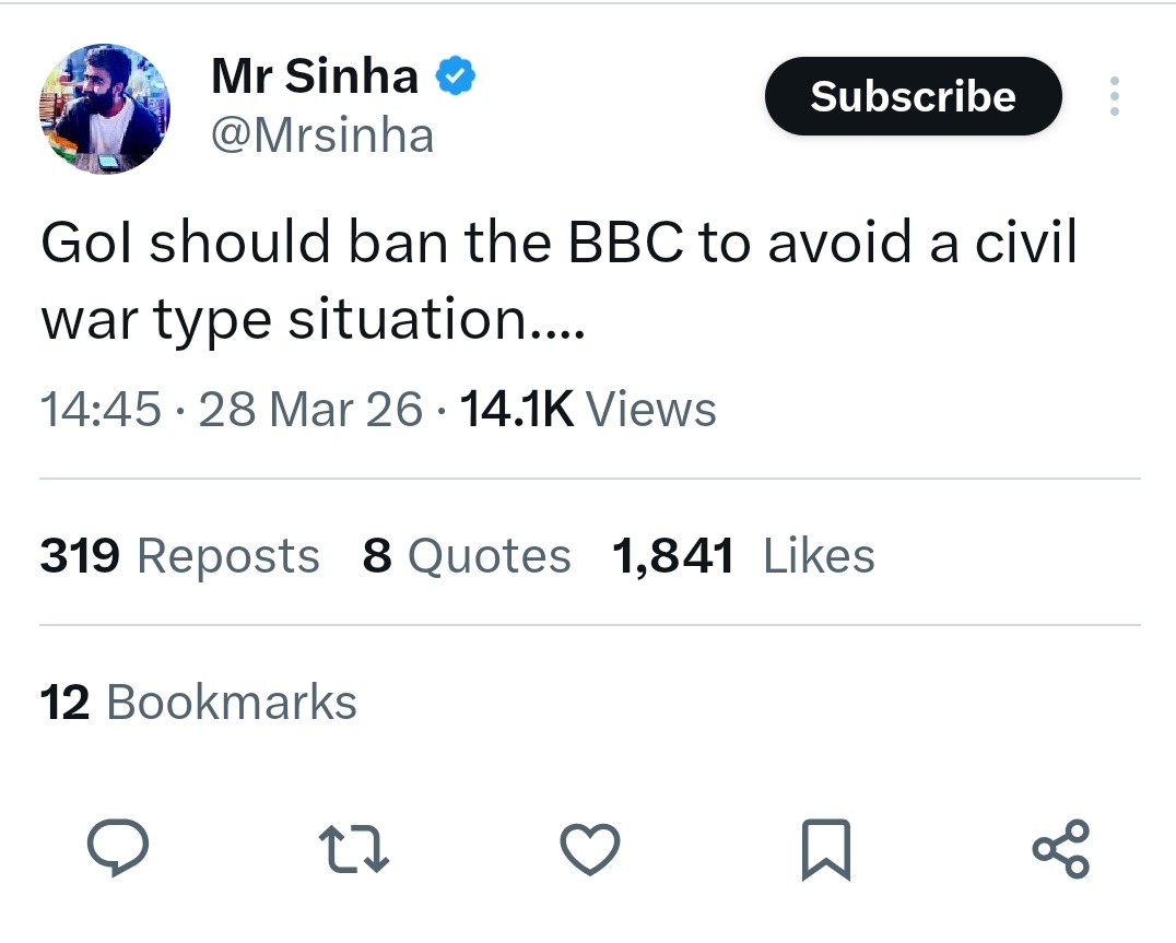 Mohammed Zubair tweet media