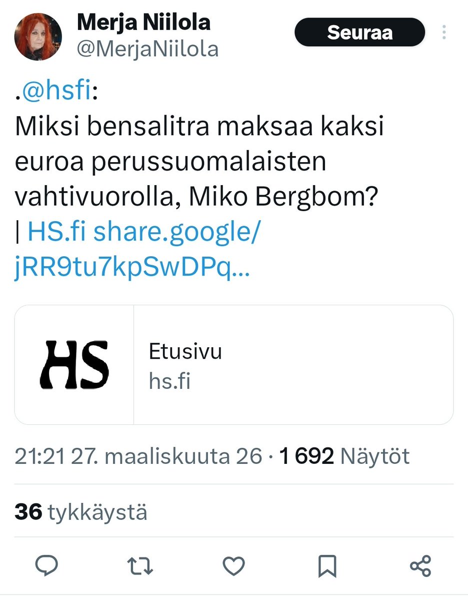 Matti Hämeenaho tweet media