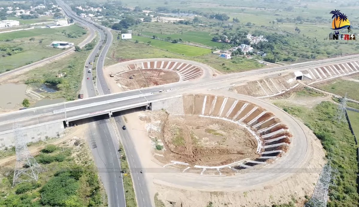 UpdatesChennai's tweet image. Madurai is getting its first Clover Leaf Exchange on the Madurai Northern Outer Ring Road (#NORR).
#Madurai #Infra 
📸: @arul_moraes