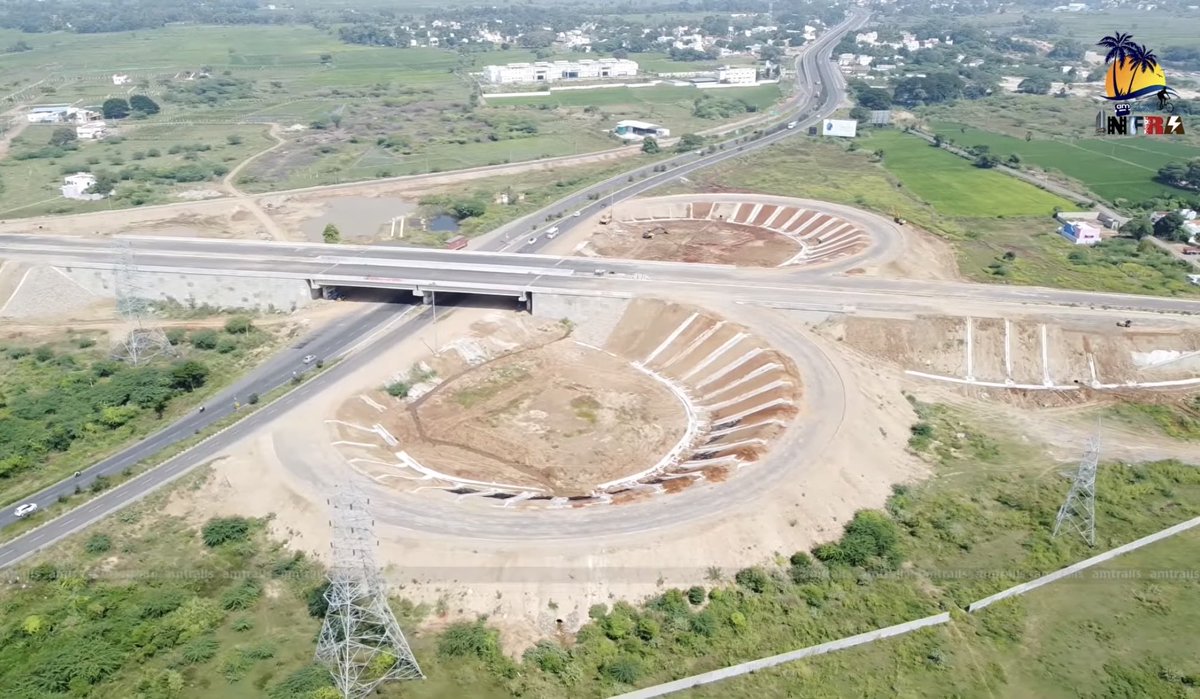 UpdatesChennai's tweet image. Madurai is getting its first Clover Leaf Exchange on the Madurai Northern Outer Ring Road (#NORR).
#Madurai #Infra 
📸: @arul_moraes