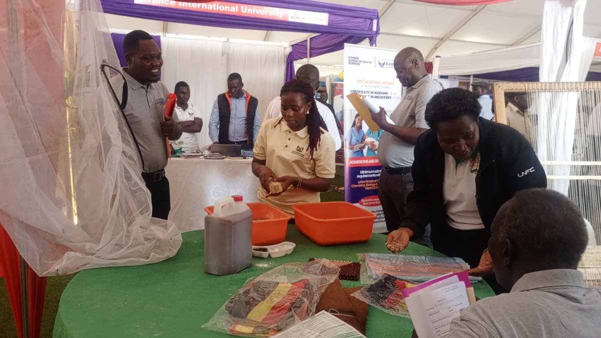 MIU_Uganda's tweet image. We were delighted to have Minister of state for higher education institutions Hon. J.C Muyingo who inspected and appreciated the work and innovation done by @MIU_Uganda students in order to transform the society using locally available raw materials.
#nche16
#innovations #miu