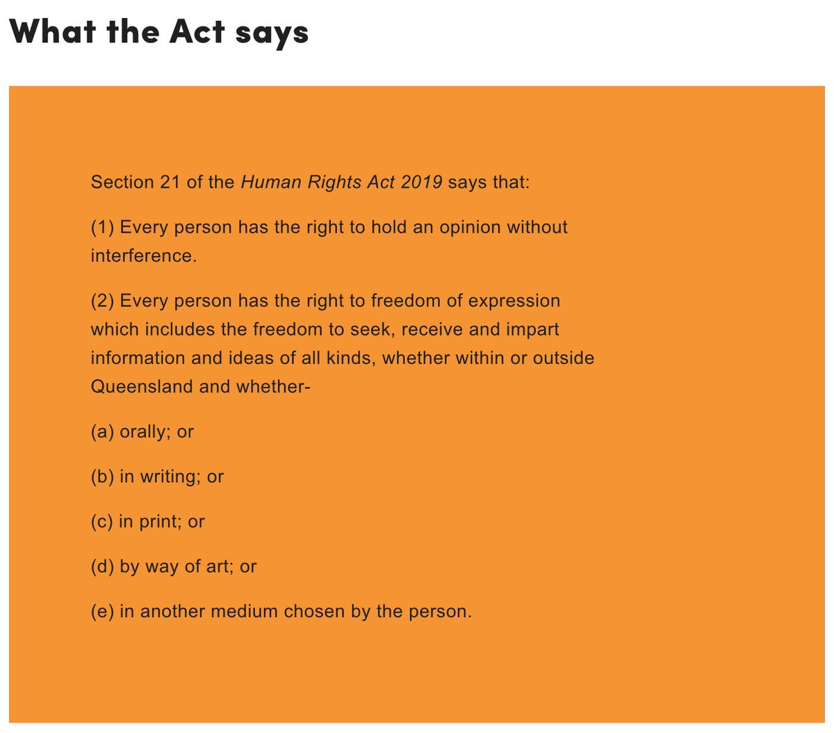 Time to test the Qld Human Rights Act 2019?
qhrc.qld.gov.au/your-rights/hu…