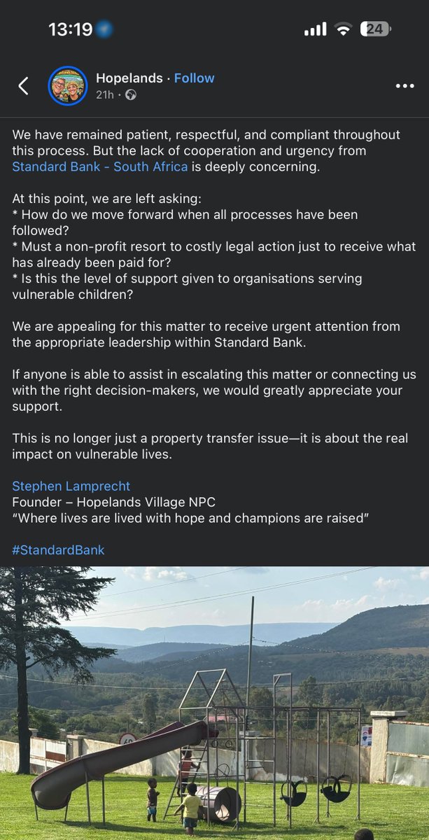 oddettem's tweet photo. Another day. 
Another story. 
@StandardBankZA https://t.co/YYatfrlqzq
