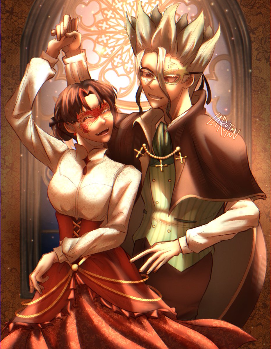 aru ♡s senku tweet media