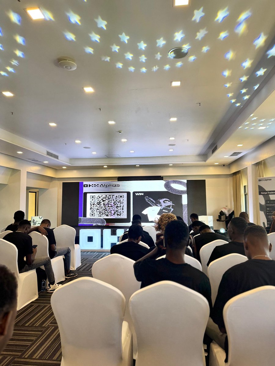 gnlee646's tweet photo. Clean. Smooth. Organized. This is how you run an event. @OKX 🖤@okxafrica https://t.co/dwC8799bm8